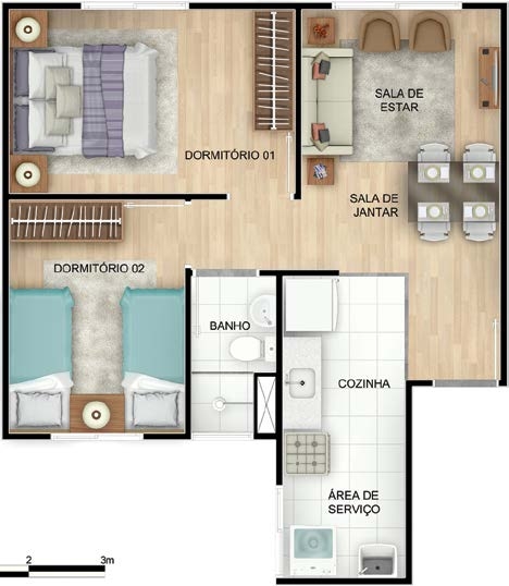 RESIDENCIAL SOL DO MEDITERRÂNEO
